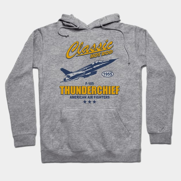 F-105 Thunderchief Hoodie by TCP